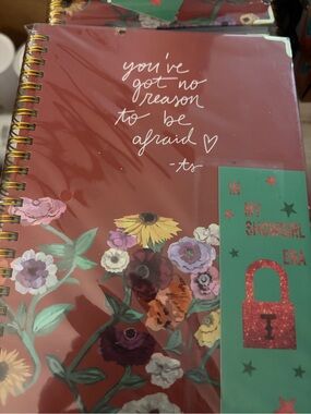 Taylor Swift-inspired spiral notebook Journal -